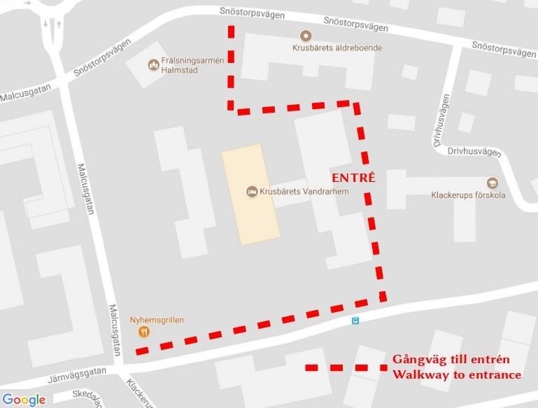 Krusbaerets Vandrarhem Halmstad Kültér fotó